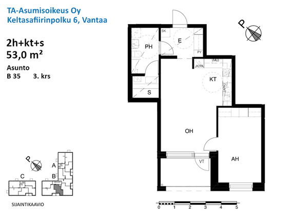 Rental Vantaa Kivistö 2 rooms