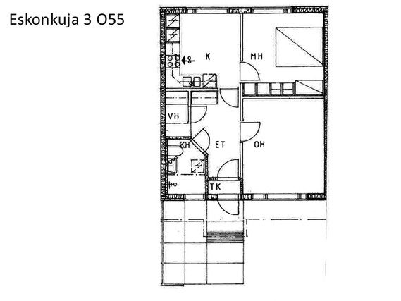 Vuokra-asunto Haapavesi Keskusta Kaksio