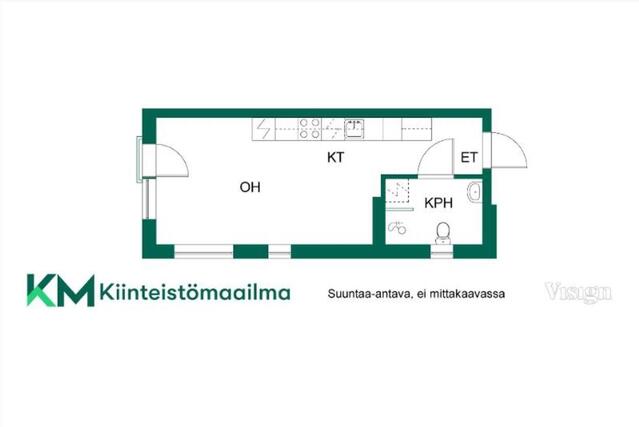 Vuokra-asunto Porvoo Länsiranta Yksiö