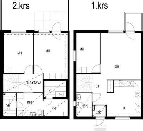 Asumisoikeusasunto Vantaa Asola 4 huonetta