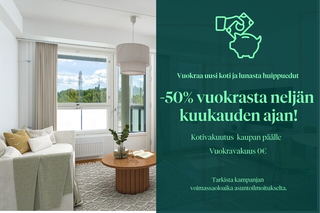 Vuokra-asunto Kirkkonummi Tolsa Kaksio -