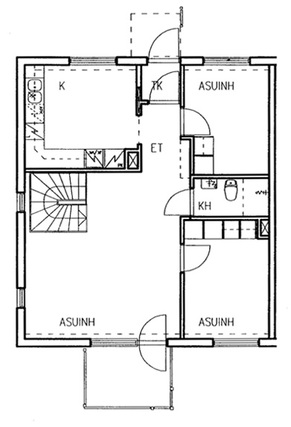 Right of occupancy apartment Lappeenranta  4 rooms