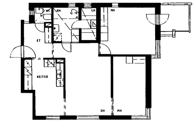 Rental Lohja Gunnarla 3 rooms