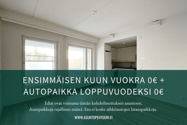 Vuokra-asunto Espoo Suurpelto Yksiö