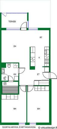 Rental Helsinki Malminkartano 3 rooms