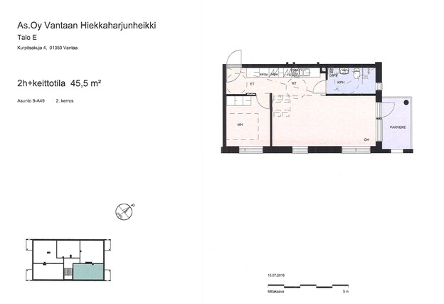 Rental Vantaa Hiekkaharju 2 rooms Kampanja