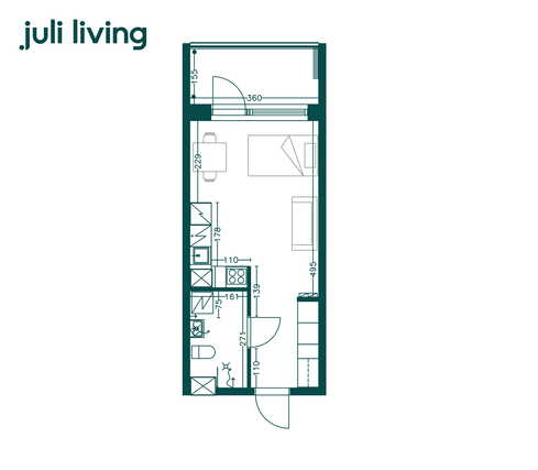 Rental Espoo Niittykumpu 1 room Taloyhtiönetti 50m sisältyy vuokraan!