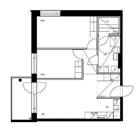 Rental Vantaa Pakkala 3 rooms Julkisivu