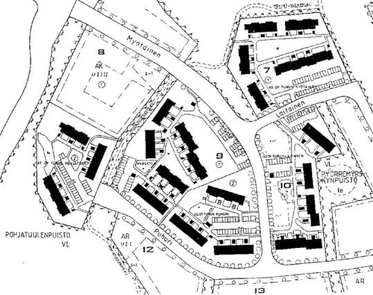 Right of occupancy apartment Turku Hirvensalo 5 +