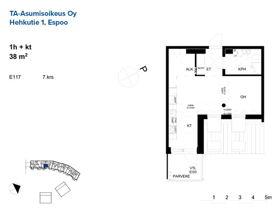 Asumisoikeusasunto Espoo Mankkaa Yksiö