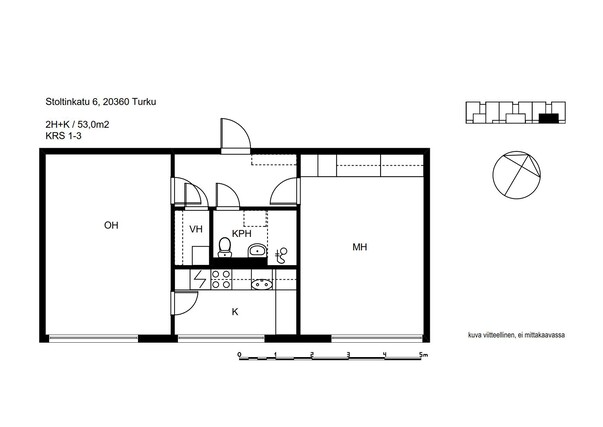 Rental Turku Runosmäki 2 rooms Julkisivu