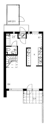 Right of occupancy apartment Helsinki Jakomäki 4 rooms