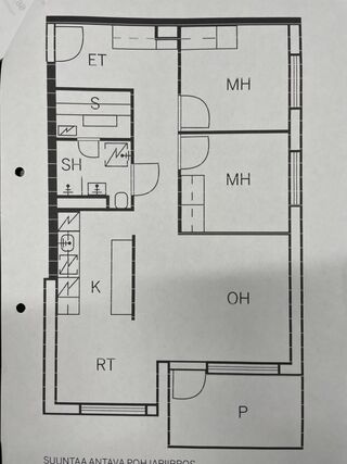 Vuokra-asunto Espoo Tapiola 3 huonetta