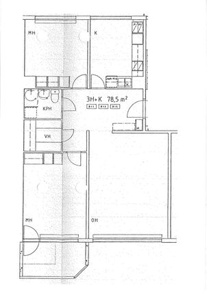 Rental Nokia Kankaantaka 3 rooms