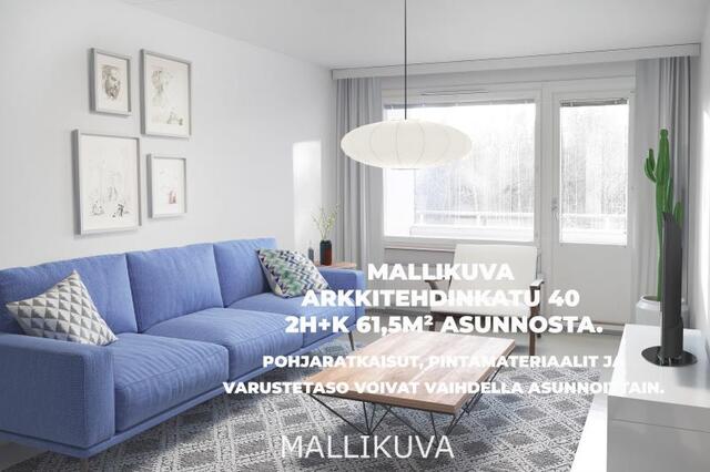 Rental Tampere Hervanta 3 rooms