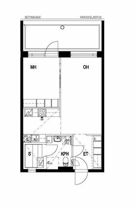 Asumisoikeusasunto Espoo Saunalahti Kaksio