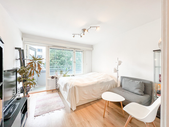 Rental Helsinki Kallio 1 room Erittäin valoisa ja kiva yksiö erinomaisella sijainnilla  Alppiharjussa!