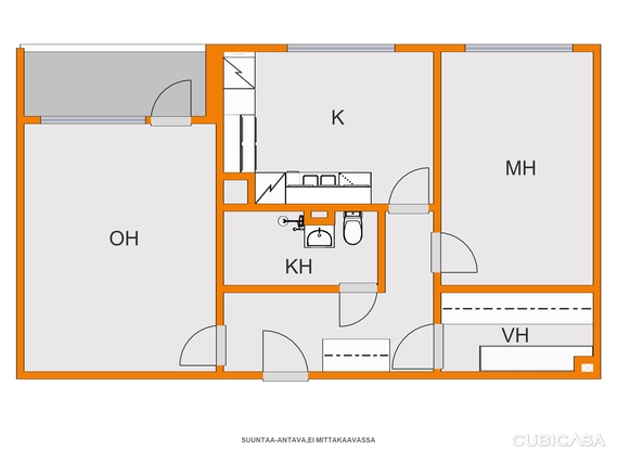 Rental Lohja Anttila 2 rooms Julkisivu