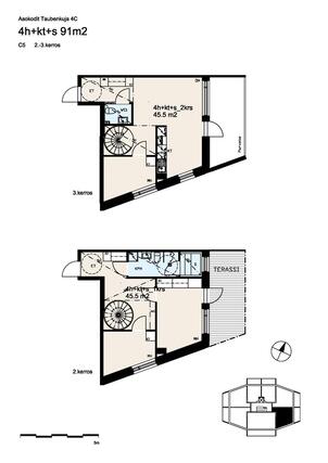 Right of occupancy apartment Helsinki Kruunuvuorenranta 4 rooms