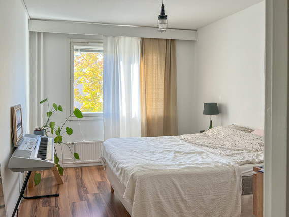 Rental Turku Uittamo 2 rooms Koti Rauhalliselta sijainnilta, hyvien yhteyksien varrelta.