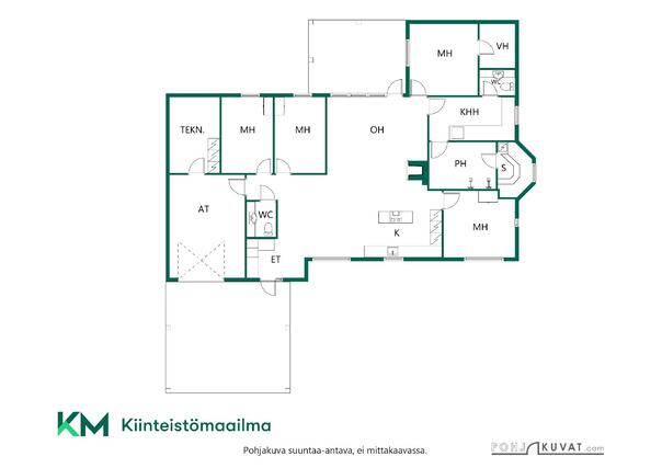 Vuokra-asunto Rovaniemi Vennivaara 5 +