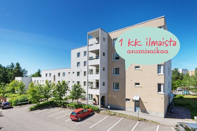 Rental Espoo Lintuvaara 2 rooms Julkisivu