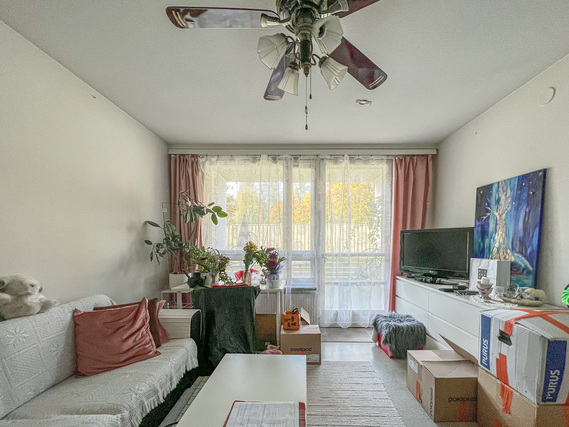 Rental Vantaa Martinlaakso 1 room Valoisa ja viihtyisä yksiö SENIORI-talossa.