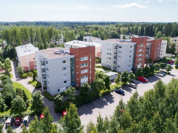 Right of occupancy apartment Vantaa Mikkola 4 rooms