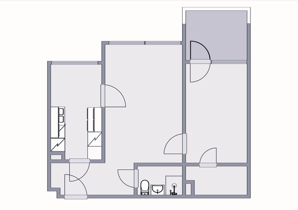 Rental Rauma Keskusta 2 rooms