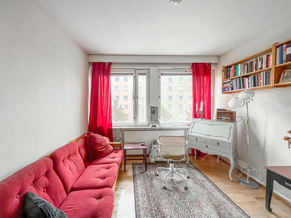 Rental Helsinki Hakaniemi 1 room Viidennen kerroksen viihtyisä yksiö Hakaniementorin tuntumassa!