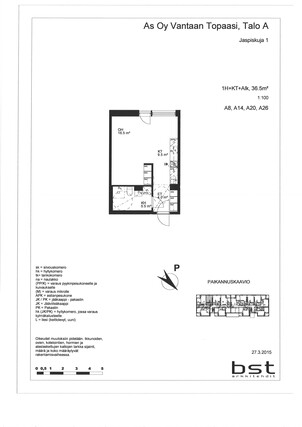 Rental Vantaa Kivistö 1 room