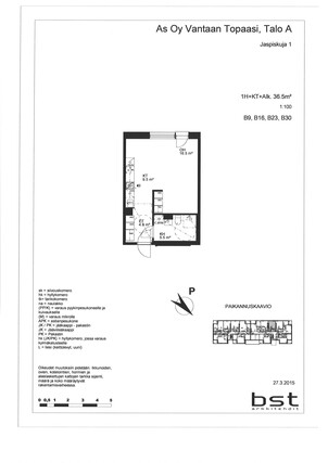 Rental Vantaa Kivistö 1 room