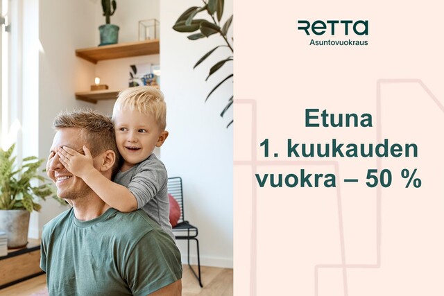 Vuokra-asunto Espoo Nöykkiö 3 huonetta -