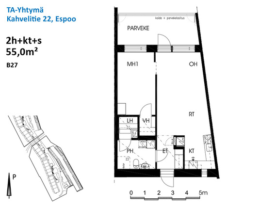 Rental Espoo Kurttila 2 rooms