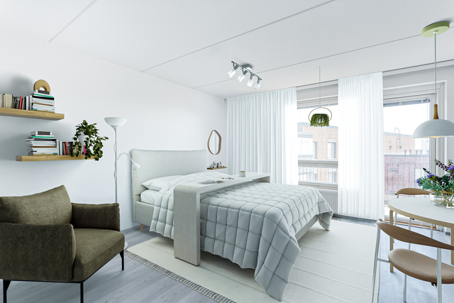 Rental Helsinki Pasila 1 room Valoisa yksiö erinomaisella sijainnilla