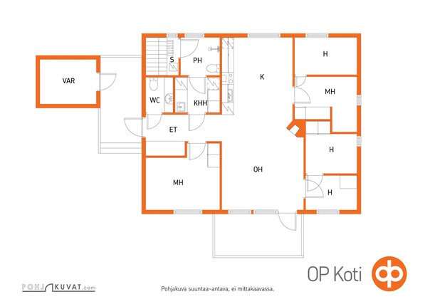 Rental Siilinjärvi Panninniemi 4 rooms