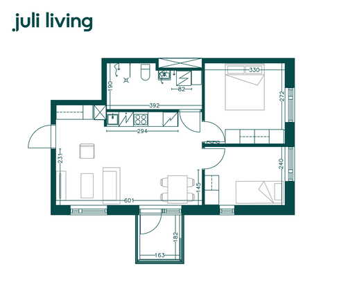 Rental Espoo Niittykumpu 3 rooms