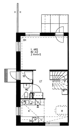 Right of occupancy apartment Nurmijärvi Kirkonkylä 3 rooms