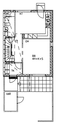 Right of occupancy apartment Kirkkonummi Laajakallio 4 rooms