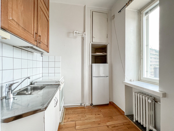 Rental Helsinki Sörnäinen 1 room Ylimmän kerroksen parvellinen yksiö!