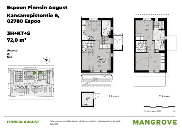 Rental Espoo Espoonkartano 3 rooms