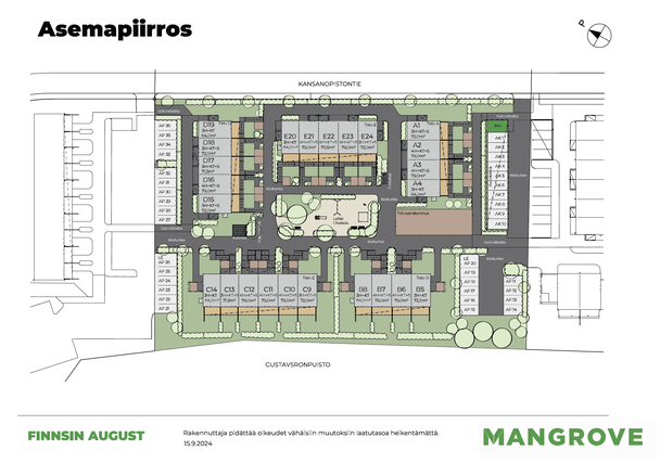 Vuokra-asunto Espoo Espoonkartano 3 huonetta