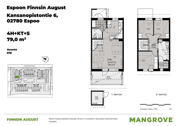 Rental Espoo Espoonkartano 4 rooms