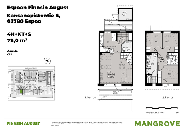 Rental Espoo Espoonkartano 4 rooms