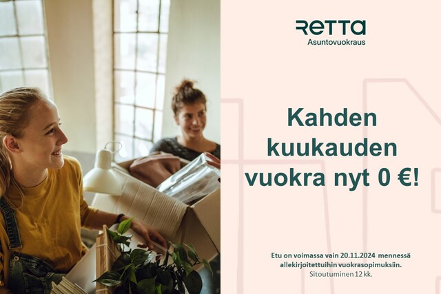 Rental Espoo Kauklahti 2 rooms -