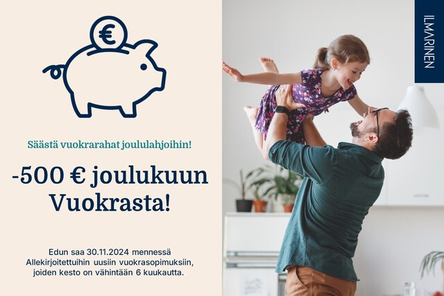 Rental Helsinki Etelä-Haaga 2 rooms Hellemäenpolku 10 A