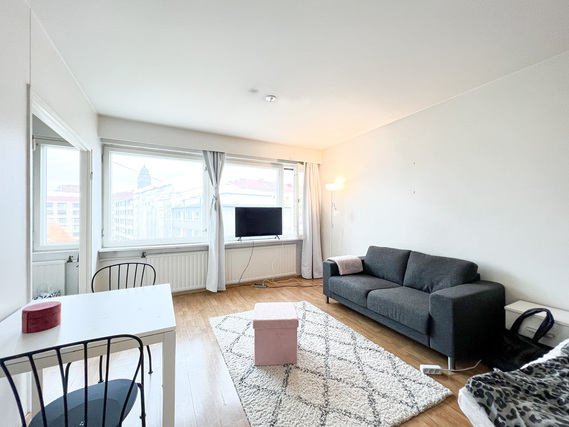 Rental Helsinki Kallio 1 room Viihtyisä ylimmän kahdeksannen kerroksen koti!