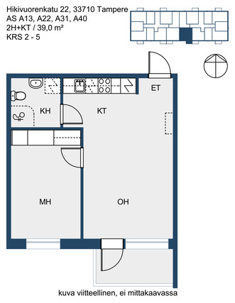 Rental Tampere Annala 2 rooms