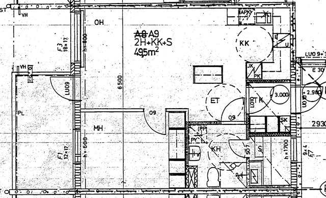 Rental Oulu Rajakylä 2 rooms Julkisivu (A-rappu)