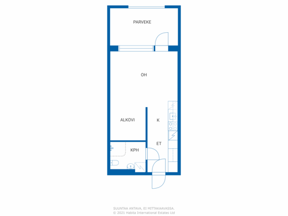 Rental Vantaa Kivistö 1 room